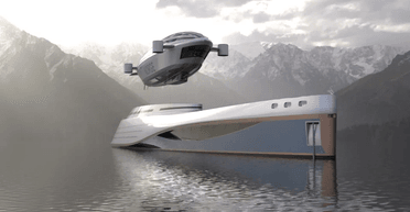 "Зірка шоу": яхта вартістю близько $1 млрд оснащена власним дирижаблем (відео)