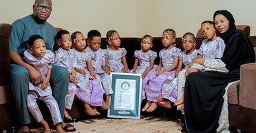 Девятерня из Мали отметила 4-летие: это первый случай выживания такого количества детей во время родов (фото)