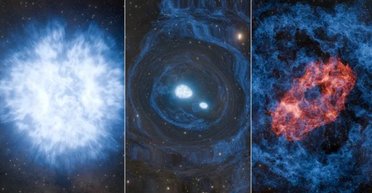 Уперше виявлено суперкілонову: подвійний вибух зірки кидає виклик фізиці