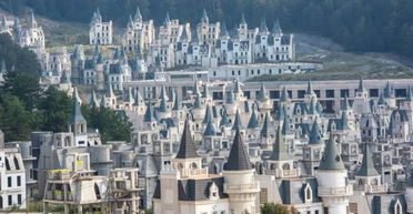 Давно никто не живет: как выглядит заброшенный город, где все дома похожи на замки (фото)