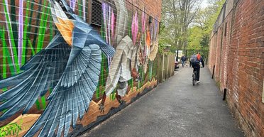 Проходила повз нього, не помічаючи: жінка знайшла в місті "секретний парк" (фото)