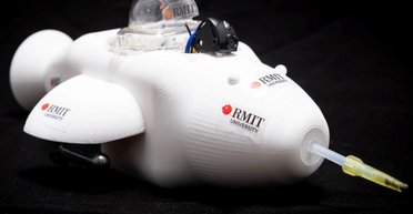 Робот-дельфин вскоре сможет откачивать нефть с поверхности моря (фото)