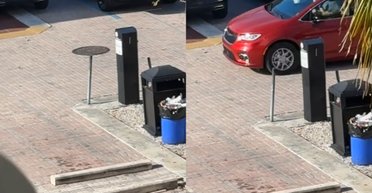 Мозок "завис": незвичайна оптична ілюзія на парковці інтригує людей (відео)