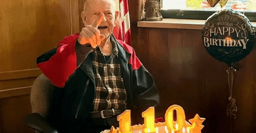 Нічого важкого: 110-річний американець поділився секретом свого довголіття (фото)