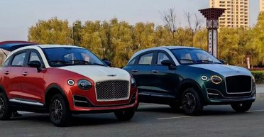 В Китае производят дешевые электрифицированные копии Bentley Bentayga за $2500 (фото)