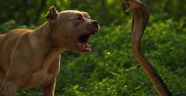 Пес пожертвував собою, щоб врятувати дітей від небезпечної триметрової змії