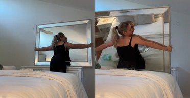 "Вона все ще там": дівчина хотіла прикрасити кімнату і опинилася під дзеркалом