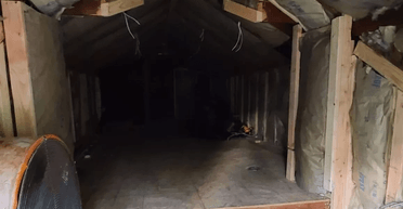 "Наводить жах": чоловік випадково сфотографував загадкову фігуру на горищі (фото)