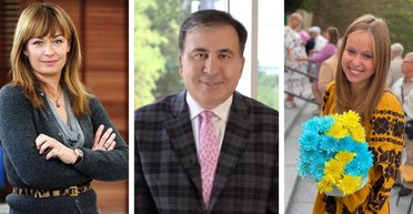 Дві любові Міхеіла Саакашвілі: Сандра Рулофс і Ліза Ясько