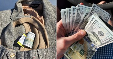 Чоловік купив "за копійки" в секонд-хенді піджак і розбагатів (фото)