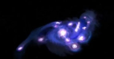 У ранньому Всесвіті виявили галактику "Космічний виноград": чому це важливо (фото)