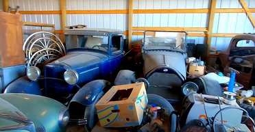 Раритеты на свалке: в США обнаружили секретную коллекцию ретро-авто (видео)