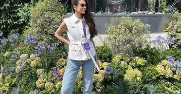 Жена нардепа "Слуги Народа" Жупанина щеголяет на Уимблдоне в Лондоне, где самый дешевый билет 380 тыс. грн, — Береза