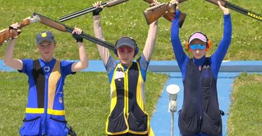 В финале одолели "нейтральных": украинки стали чемпионками Европы по стендовой стрельбе (фото)