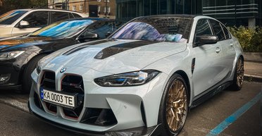 В Киеве заметили новейший заряженный седан BMW на 550 сил (фото)