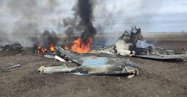 "Самолет горит!": бойцы 110-й ОМБр сбили российский Су-25 и сняли это на камеру (видео)