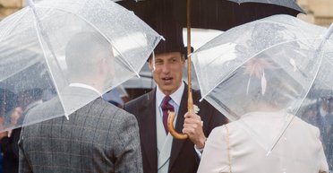 Принц Вільям відвідав садову вечірку без Кейт Міддлтон (фото, відео)