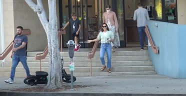 Бен Аффлек возз'єднався з колишньою дружиною (відео)