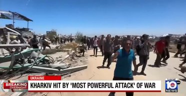 "Ноль" по географии: в США показали сюжет об "обстреле Харькова", снятый где-то в пустыне (видео)