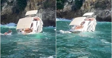Яхта з елітними туристами на борту розбилась і потонула на Новий рік: всі подробиці (фото)