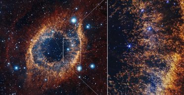 Астрономи зазирнули в "Око Бога": у ньому побачили вогняні стовпи (фото)