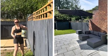 ИИ помог женщине обновить террасу позади собственного дома за копейки: что у нее получилось