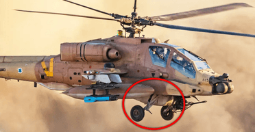 Особая версия: почему израильские вертолеты Apache имеют "выпуклость" под днищем (фото)