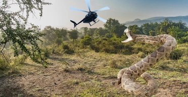 15-метровая змея в Конго набросилась на вертолет: самое нелепое утверждение криптозоологии