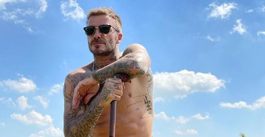 Девід Бекхем показав підтягнуту фігуру і свої інтенсивні тренування (відео, фото)