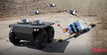 Американская мечта или будущее Украины? Как наземные дроны запускают стаи БПЛА (видео)