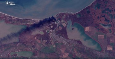 Удар по порту "Темрюк" в Краснодарському краю РФ: наслідки атаки видно з космосу (фото)