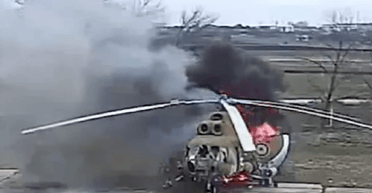 Дорисовали атаку БпЛА: эксперты обнаружили, что взрыв вертолета в Приднестровье — монтаж