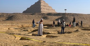 Из "проклятой" гробницы фараона Древнего Египта исчезла фреска при загадочных обстоятельствах