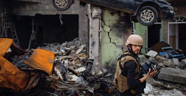 "Если безопасности нет, патриотизм никого не волнует". Военный фотограф — о работе в Сирии, Ираке и на Донбассе