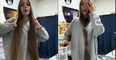 "Тремтіла від страху": мешканка США вперше за 15 років обрізала своє волосся (відео)