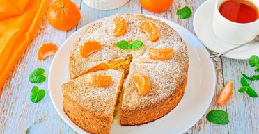 Пиріг із мандаринами — створіть яскравий настрій посеред похмурої зими