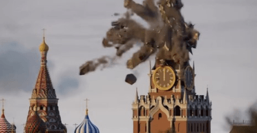 Битва анімацій: воїн ЗСУ з української землі "відправив" матрьошку руйнувати Кремль (відео)