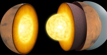 На вчених чекав сюрприз у самому центрі Марса: ядро Червоної планети таке саме, як у Землі (фото)