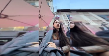 В Киеве возле заведения финалистки "Мастер Шеф" произошло ДТП: наехали на посетительницу (видео)