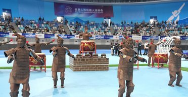 Китайцы заставили танцевать воинов Терракотовой армии (видео)