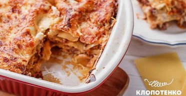 Простий рецепт лазаньї із соусом бешамель