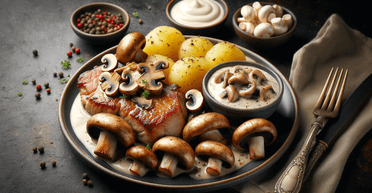 Польський карчек із грибним соусом: простий рецепт для особливого випадку