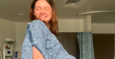 Настоящий богатырь: женщина побила рекорд, родив ребенка весом 5,4 кг (фото)