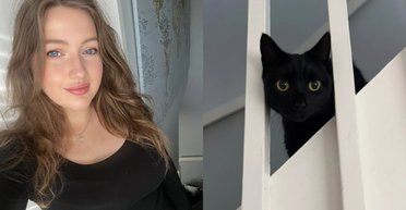 Случилось чудо: кошка вернулась домой спустя 5 лет перед Рождеством (фото)