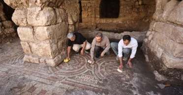 Размером с однокомнатную квартиру: на юго-востоке Турции обнаружили византийскую мозаику