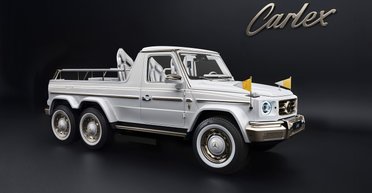 В Польше выпустят роскошный шестиколесный папамобиль на базе "Гелендвагена" (фото)