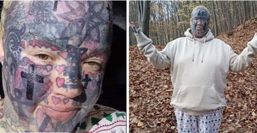 "Это безумие": мама семерых детей с 800 татуировками запретила себе делать новые рисунки (фото)