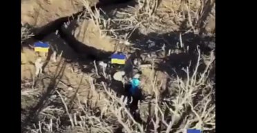 Возле Авдеевки 4 бойца ВСУ буквально "выкурили" оккупантов из блиндажа и захватили позиции (видео)