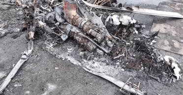 Прямое попадание в вертолет: дрон атаковал воинскую часть в Приднестровье (видео)