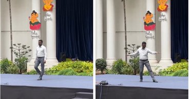 Профессор университета станцевал под знаменитый хит Болливуда и стал звездой сети (видео)